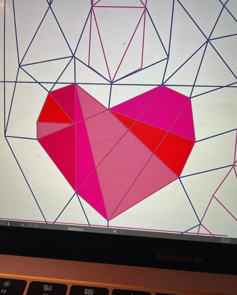 Finished quilt project